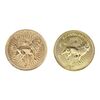 Lot # 2: JOHN WICK: CHAPTER 4 (2023): Pair of High Table Currency Coins