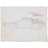 Lot #18 - Hand-Drawn Ron Cobb Exterior DeLorean Time Machine Concept Art ### BACK TO THE FUTURE (1985)