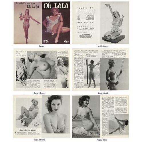 Lot #26 - Oh La La Magazine Cover and Two Inserts ### BACK TO THE FUTURE PART II (1989)