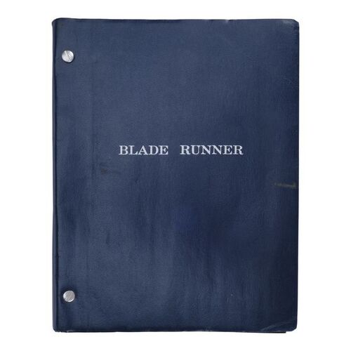 Lot #60 - Producer's Assistant, Victoria Ewart's Personal Script ### BLADE RUNNER (1982)