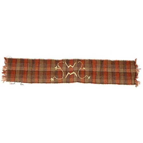 Lot #62 - William Wallace (Mel Gibson) and Murron MacClannough's (Catherine McCormack) Wedding Tartan ### BRAVEHEART (1995)