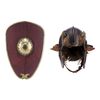 Lot #80 - Faun Helmet with Appliances and Shield ### THE CHRONICLES OF NARNIA: THE LION, THE WITCH AND THE WARDROBE (2005)/CHRONICLES OF NARNIA: PRINCE CASPIAN (2008)