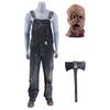 Lot #134 - Victor Crowley's (Kane Hodder) Screen-Matched Overalls with Boots, Mask, and Hatchet ### HATCHET (2006) / HATCHET III (2013)