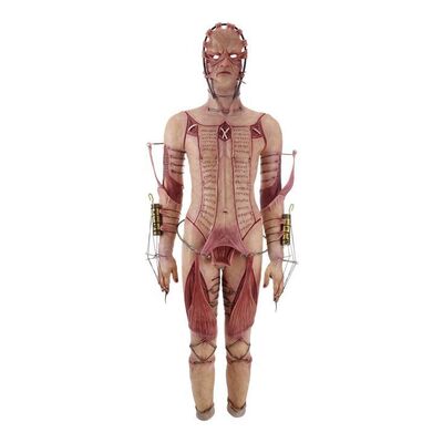 Lot #138 - The Masque (Vukasin Jovanovic) Cenobite Prosthetic Costume ### HELLRAISER (2022)