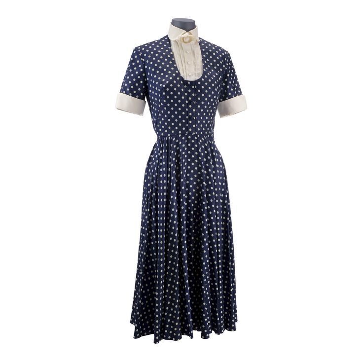 Lot # 147: I LOVE LUCY (1951-1957) - Lucy Ricardo's (Lucille Ball)  Photo-Matched Master Dress and Dickie