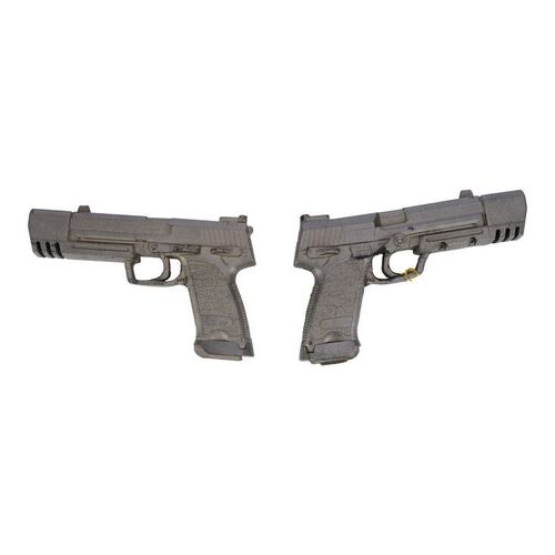 Lot #201 - Pair of Lara Croft's (Angelina Jolie) Stunt H&K USP Pistols ### LARA CROFT TOMB RAIDER: THE CRADLE OF LIFE (2003)