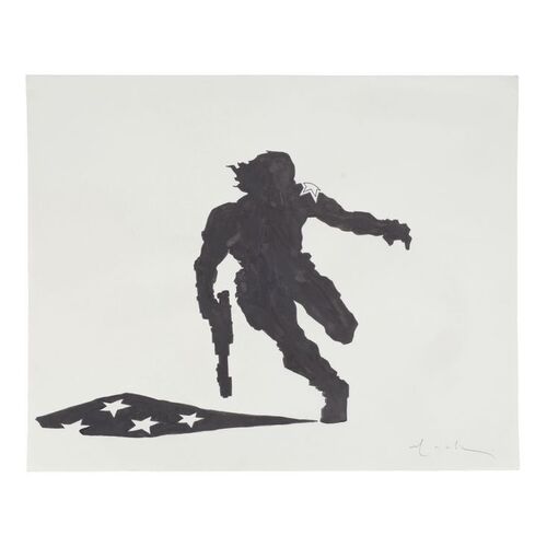 Lot #217 - Hand-Drawn David Mack Bucky Barnes End Credit Artwork ### CAPTAIN AMERICA: THE WINTER SOLDIER (2014)