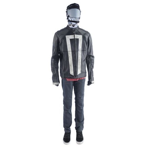 Lot #228 - Robbie Reyes' Screen-Matched Ghost Rider Jacket with SFX Hood and Costume Components ### MARVEL'S AGENTS OF S.H.I.E.L.D. (T.V. SERIES, 2013-2020)
