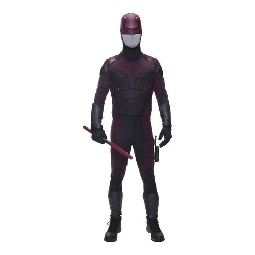 Lot #229 - Daredevil's Red Stunt Costume with Stunt Billy Club ### MARVEL'S DAREDEVIL (T.V. SERIES, 2015-2018)