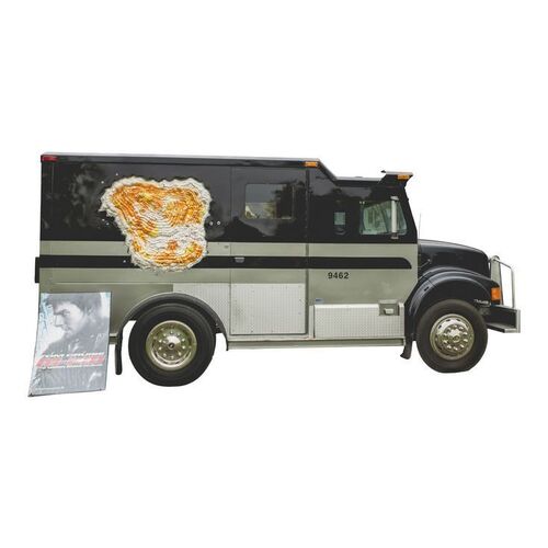 Lot #243 - Ethan Hunt's (Tom Cruise) Screen-Matched Acid-Damaged Brink's Armored Truck ### MISSION: IMPOSSIBLE III (2006)