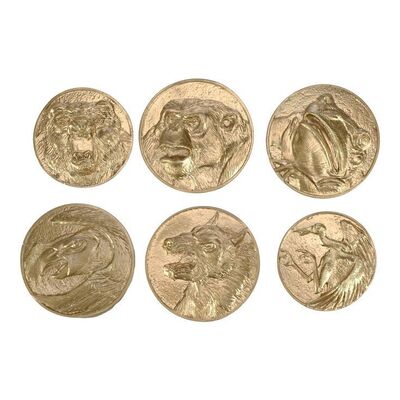 Lot #245 - Set of Six Production-Made Power Coins ### MIGHTY MORPHIN POWER RANGERS: THE MOVIE (1995)