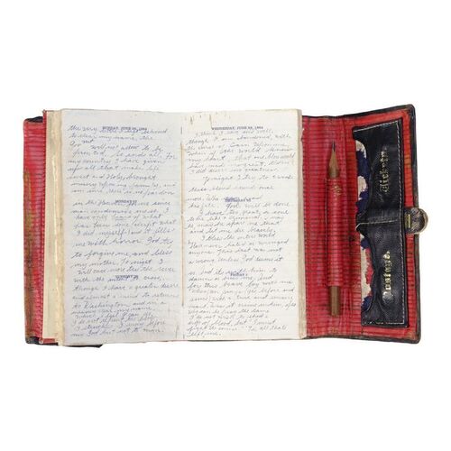 Lot #254 - Production-Made John Wilkes Booth (Christian Camargo) Diary ### NATIONAL TREASURE: BOOK OF SECRETS (2007)
