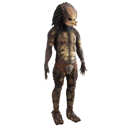 Lot #274 - Classic Predator's (Derek Mears) Screen-Matched Bio-Mask and Distressed Costume with Decapitated Head ### PREDATORS (2010)