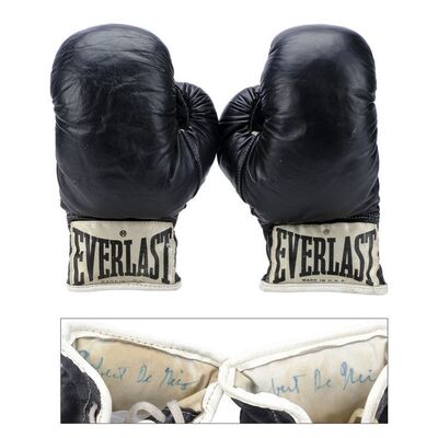 Lot #281 - Robert De Niro-Autographed Promotional Boxing Gloves ### RAGING BULL (1980)