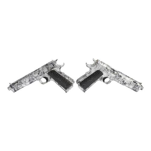 Lot #286 - Pair of Milla Jovovich and Paul W. S. Anderson-Autographed Double-Barreled Stunt Pistols ### RESIDENT EVIL: THE FINAL CHAPTER (2016)