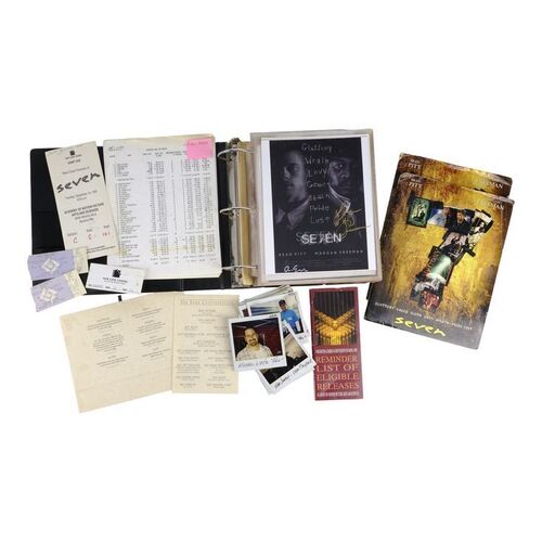 Lot #300 - Production Storyboard Binder and Ephemera ### SE7EN (1995)