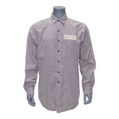 Lot #303 - Andy Dufresne's (Tim Robbins) Screen-Matched Prison Shirt ### THE SHAWSHANK REDEMPTION (1994)