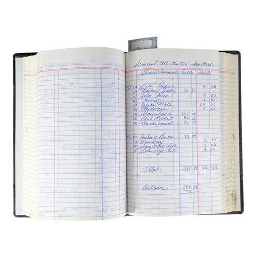 Lot #305 - Warden Samuel Norton's (Bob Gunton) Screen-Matched Ledger ### THE SHAWSHANK REDEMPTION (1994)