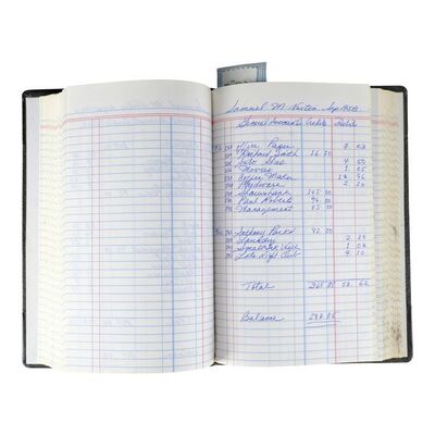 Lot #305 - Warden Samuel Norton's (Bob Gunton) Screen-Matched Ledger ### THE SHAWSHANK REDEMPTION (1994)