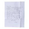 Lot #308 - Andy Dufresne's (Tim Robbins) Letter to Ellis Boyd "Red" Redding (Morgan Freeman) ### THE SHAWSHANK REDEMPTION (1994)