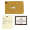 Lot #310 - Thomas "Tommy" Williams' (Gil Bellows) Education Certificate, Letter and Envelope ### THE SHAWSHANK REDEMPTION (1994)