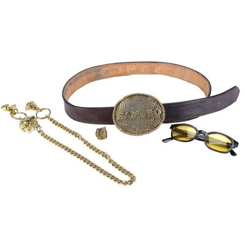 Lot #315 - Jackson "Jax" Teller's (Charlie Hunnam) Ring, Wallet Chain, Sunglasses, and Belt with Buckle ### SONS OF ANARCHY (T.V. SERIES, 2008-2014)