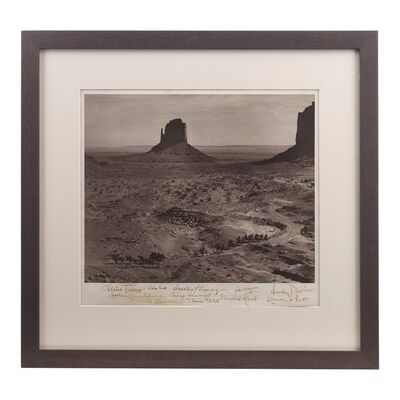 Lot #322 - Cast-Autographed Framed Film Still ### STAGECOACH (1939)