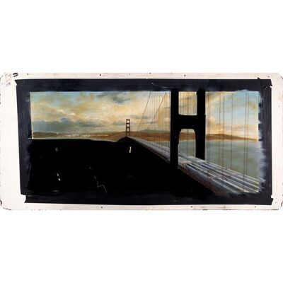Lot #327 - Hand-Painted Matthew Yuricich Golden Gate Bridge Matte Painting ### STAR TREK: THE MOTION PICTURE (1979)