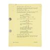 Lot #365 - Anthony Daniels Collection: Hand-annotated Partial Script with Handwritten Scene List ### STAR WARS: THE EMPIRE STRIKES BACK (1980)