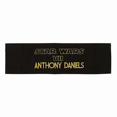 Lot #381 - Anthony Daniels Collection: Anthony Daniels' Chairback ### STAR WARS: THE FORCE AWAKENS (2015)