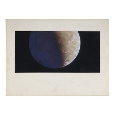 Lot #383 - Hand-Painted Ralph McQuarrie Alderaan Matte Painting Prelim ### STAR WARS: A NEW HOPE (1977)