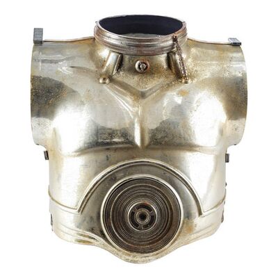 Lot #395 - C-3PO Walkabout Costume Torso from C. Late-1980s ### STAR WARS: STAR TOURS (1987)