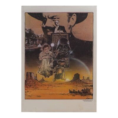 Lot #397 - William Plumb Collection: Hand-Drawn Drew Struzan "America's Movies for the World's Athletes" Comprehensive Artwork ### 1984 SUMMER OLYMPICS