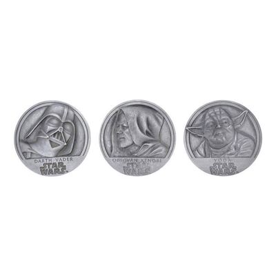 Lot #404 - William Plumb Collection: Lawrence Noble-Signed Pewter Medallion Set ### STAR WARS: ORIGINAL TRILOGY (1977-1983)