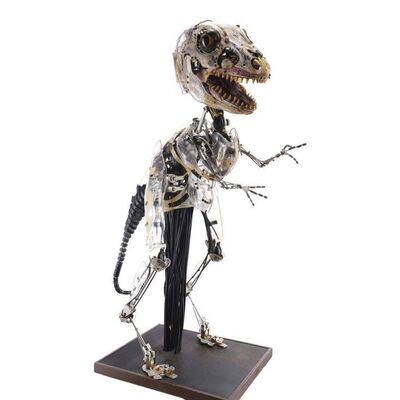 Lot #415 - Cable-Controlled Animatronic Yoshi Puppet Armature ### SUPER MARIO BROS. (1993)