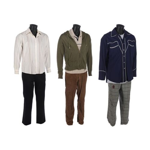 Lot #416 - Seth (Jonah Hill) and Fogell's (Christopher Mintz-Plasse) Screen-Matched Costumes with Evan's (Michael Cera) Costume ### SUPERBAD (2007)