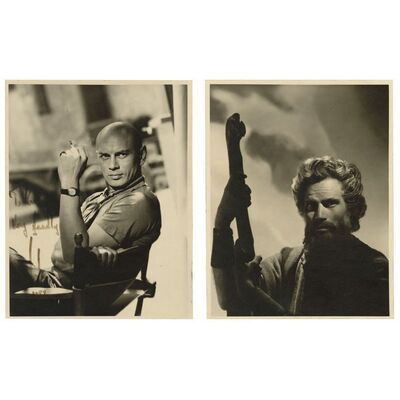 Lot #423 - Charlton Heston- and Yul Brynner-Autographed Production Stills ### THE TEN COMMANDMENTS (1956)