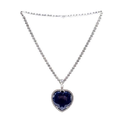 Lot #437 - J. Peterman Replica "Heart of the Ocean" Necklace ### TITANIC (1997)
