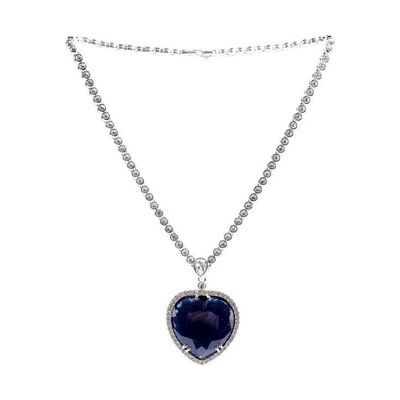 Lot #437 - J. Peterman Replica "Heart of the Ocean" Necklace ### TITANIC (1997)