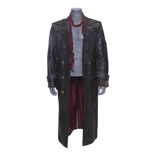 Lot #451 - Beta's (Ryan Hurst) Screen-Matched Trench Coat ### THE WALKING DEAD (T.V. SERIES, 2010-2022)