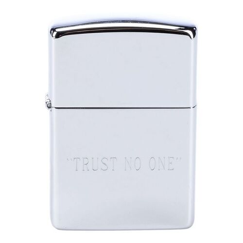 Lot #459 - Cigarette Smoking Man's (William B. Davis) "Trust No One" Lighter ### THE X-FILES (1993 - 2002)