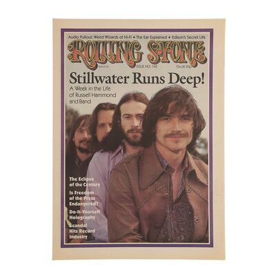Lot #477 - Rolling Stone "Stillwater Runs Deep" Magazine Cover ### ALMOST FAMOUS (2000)