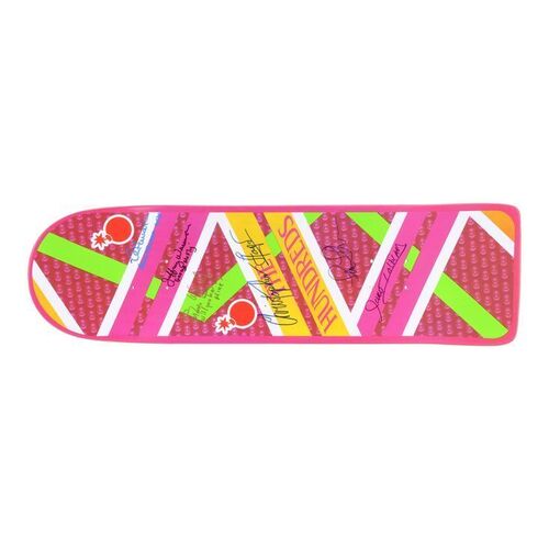 Lot #487 - Cast-Autographed Marty McFly Hoverboard Replica ### BACK TO THE FUTURE PART II (1989)