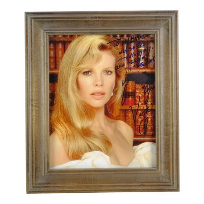 Lot #495 - Framed Kim Basinger-Autographed Vicki Vale Photo ### BATMAN (1989)