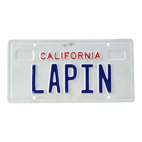 Lot #510 - Bunny Lebowski's (Tara Reid) License Plate ### THE BIG LEBOWSKI (1998)