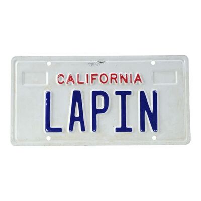 Lot #510 - Bunny Lebowski's (Tara Reid) License Plate ### THE BIG LEBOWSKI (1998)