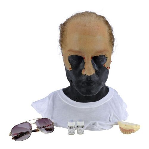 Lot #513 - Whitey Bulger (Johnny Depp) Facial Appliance, Contact Lenses, and Bottom Teeth ### BLACK MASS (2015)