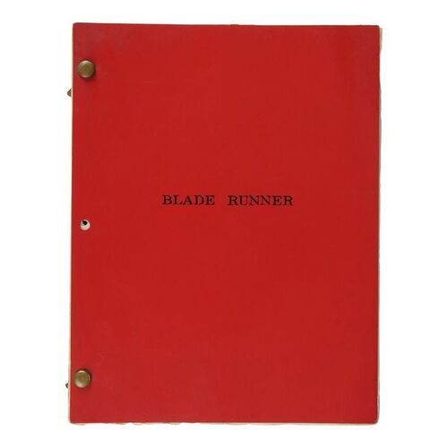 Lot #514 - Draft Script ### BLADE RUNNER (1982)