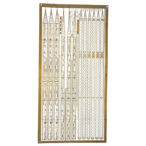 Lot #517 - Production-Made Truss and Girder Etched Brass Sheet ### BLADE RUNNER (1982)