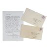 Lot #523 - Letter Set ### BRAM STOKER'S DRACULA (1992)